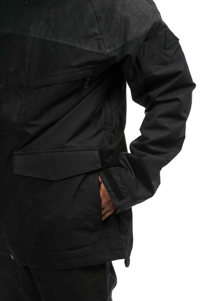 Burton Breach Insulated Snowboard Jacke (true black wax)