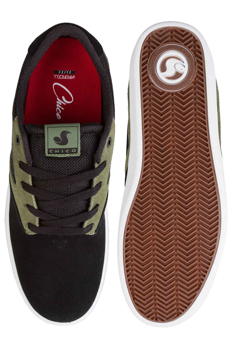 DVS Pressure SC Suede Shoes (black olive chilipepper chico)