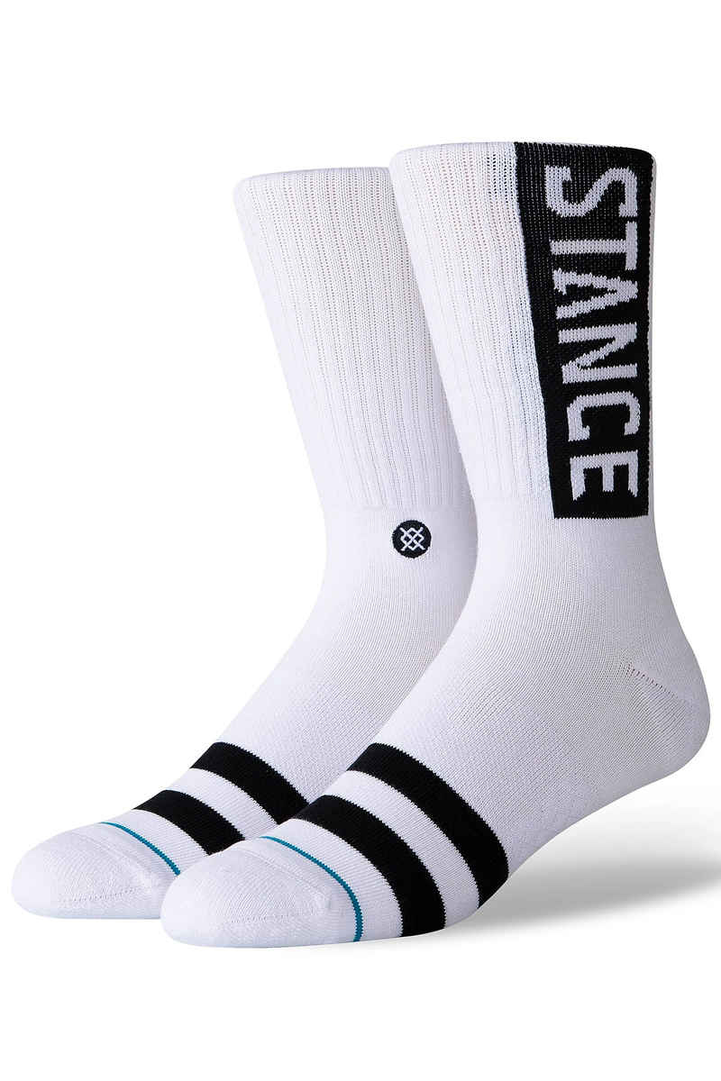Stance OG Chaussettes US 5-12 (white) 1 Pack
