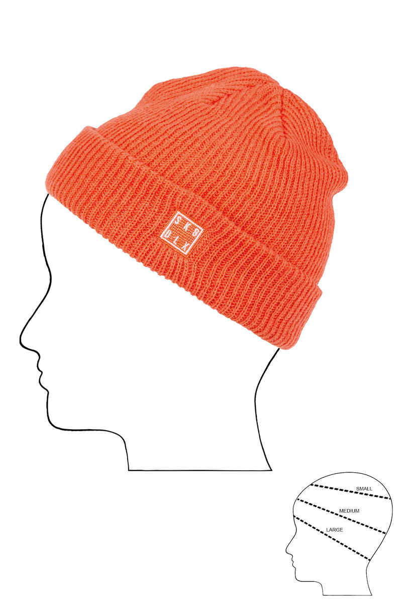 SK8DLX Square Mütze (orange)