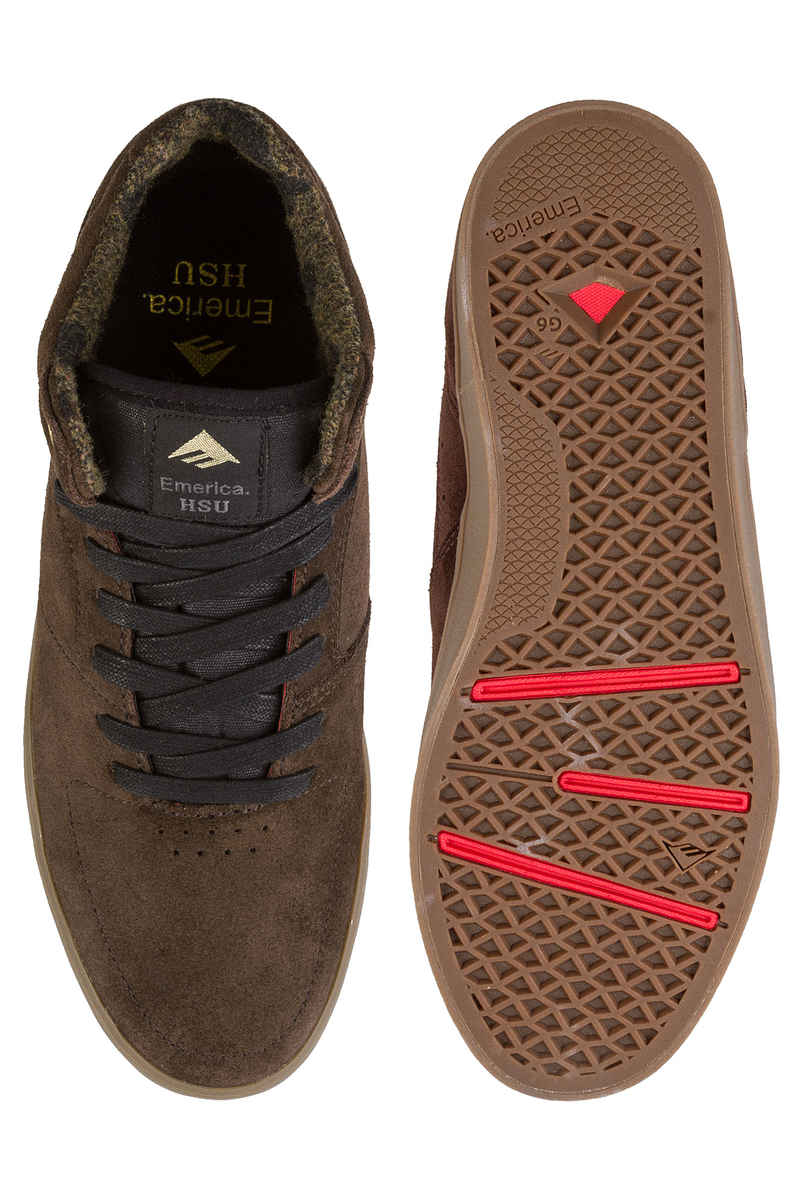 Emerica The HSU G6 Shoes (dark brown)
