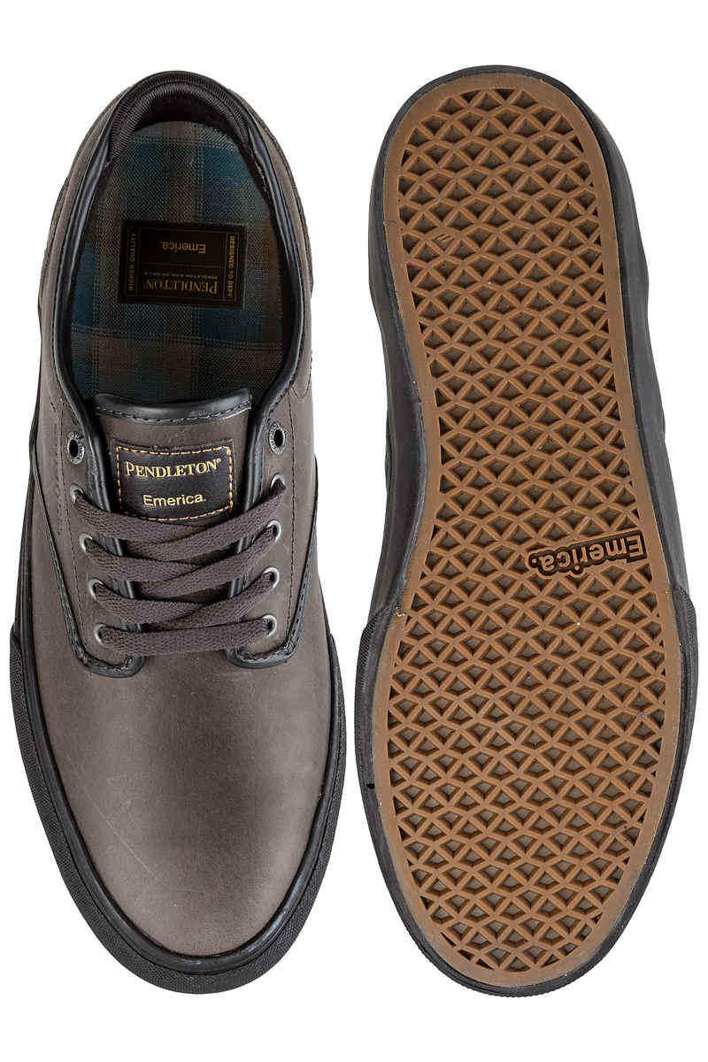 Emerica x Pendleton Wino G6 Shoes (dark grey black)