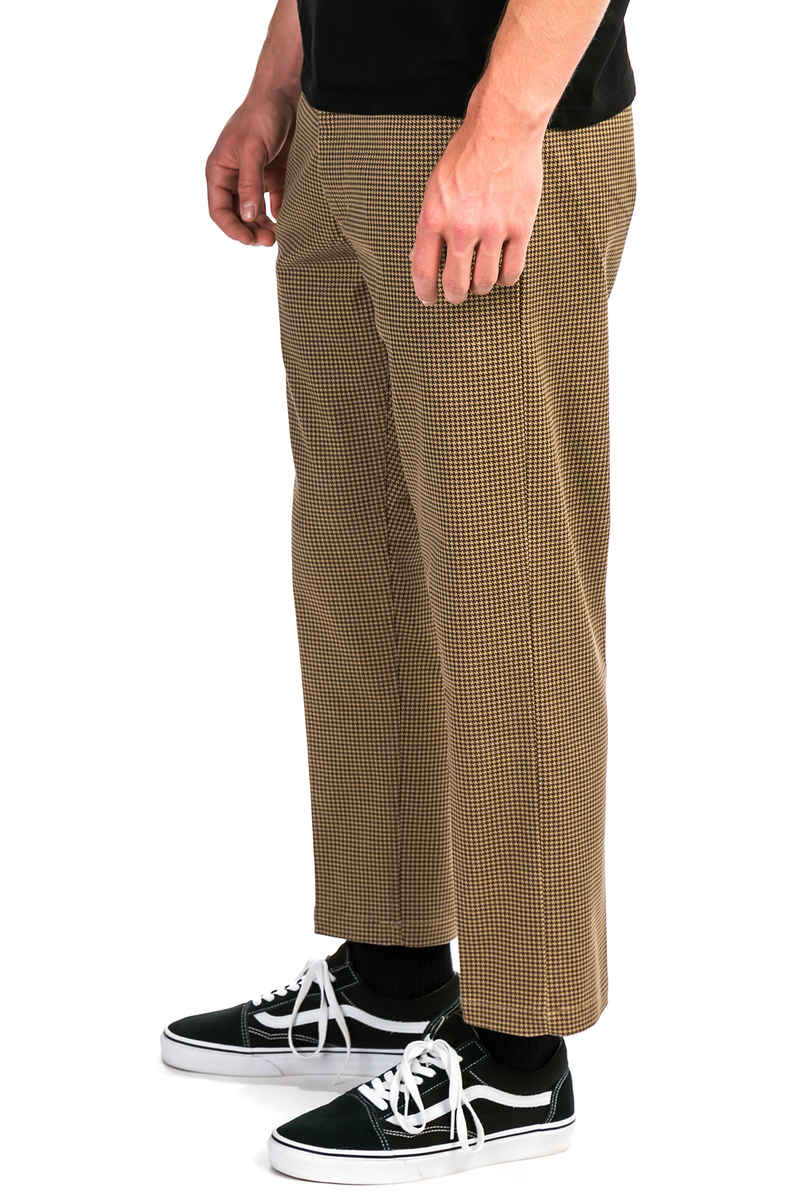 Obey Straggler Houndstooth Pantalons (khaki multi)