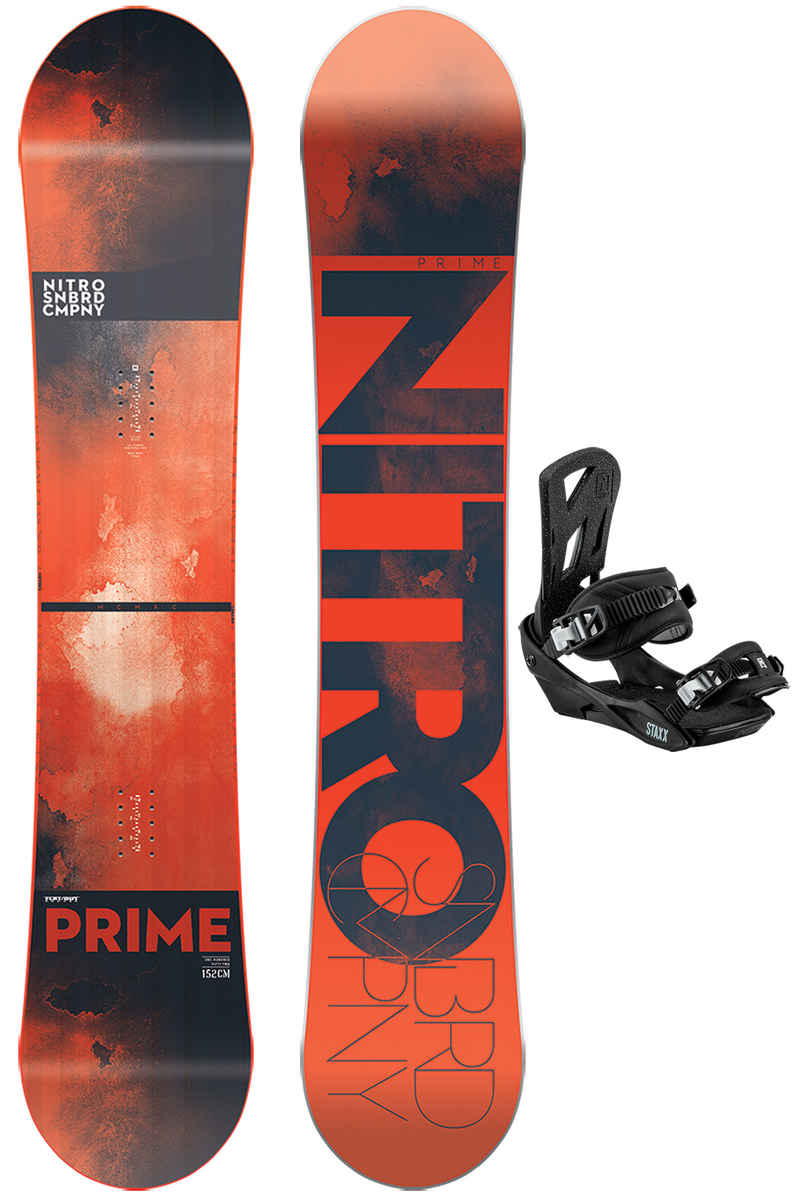 Nitro Prime 152cm / Staxx M Set da snowboard 2017/18