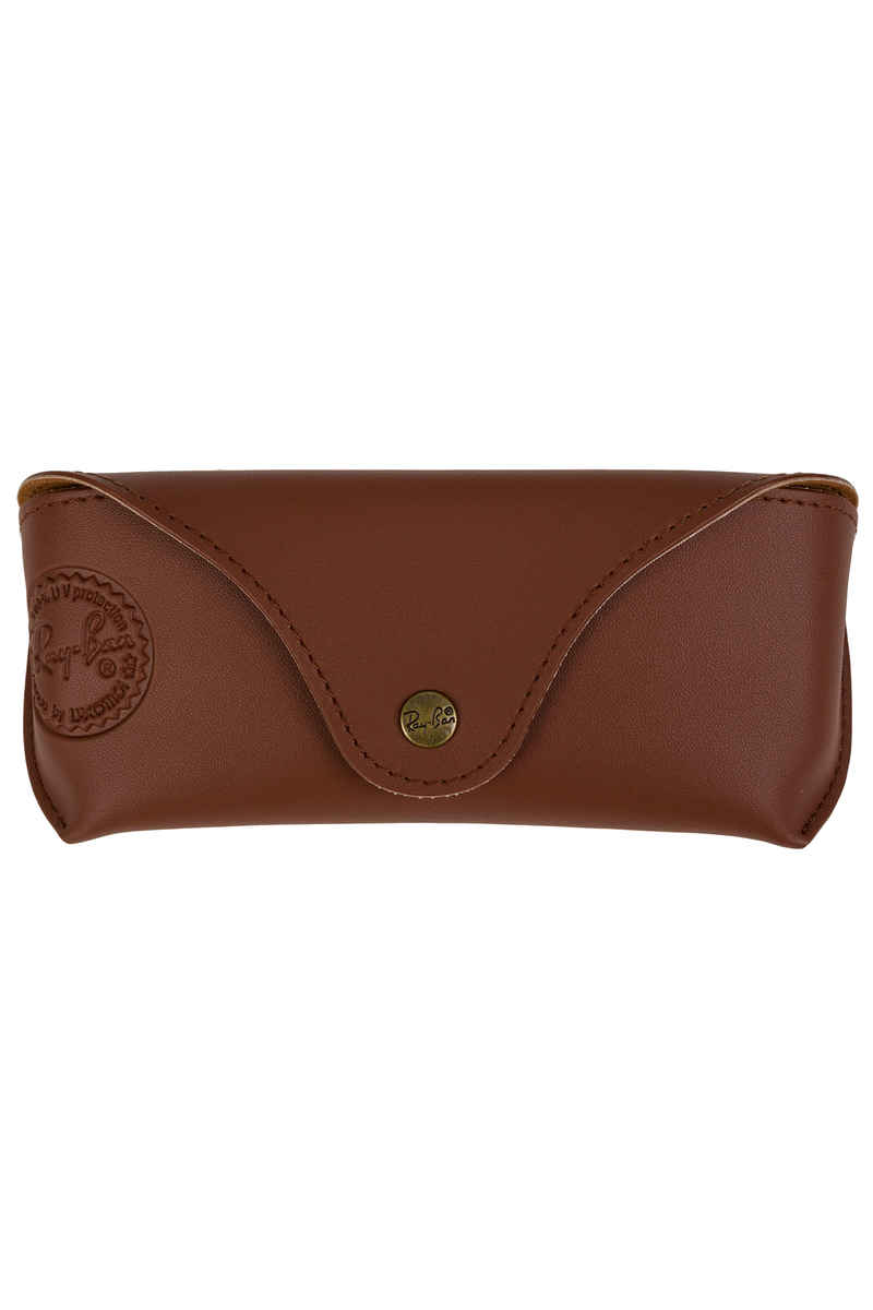 Ray-Ban Round Craft Sonnenbrille 50mm (matte arista brown leather)