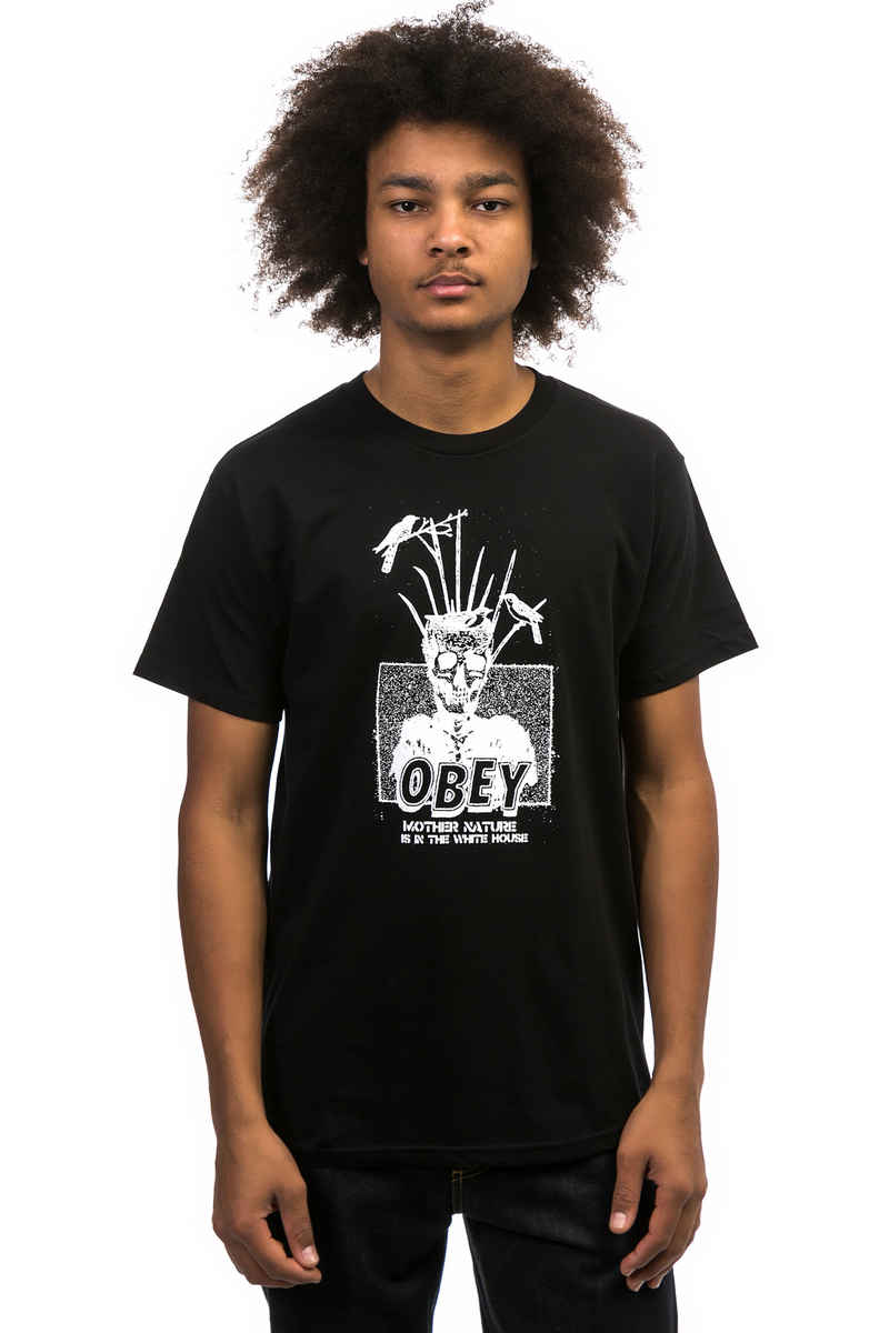 Obey Mother Nature T-Shirt (black)