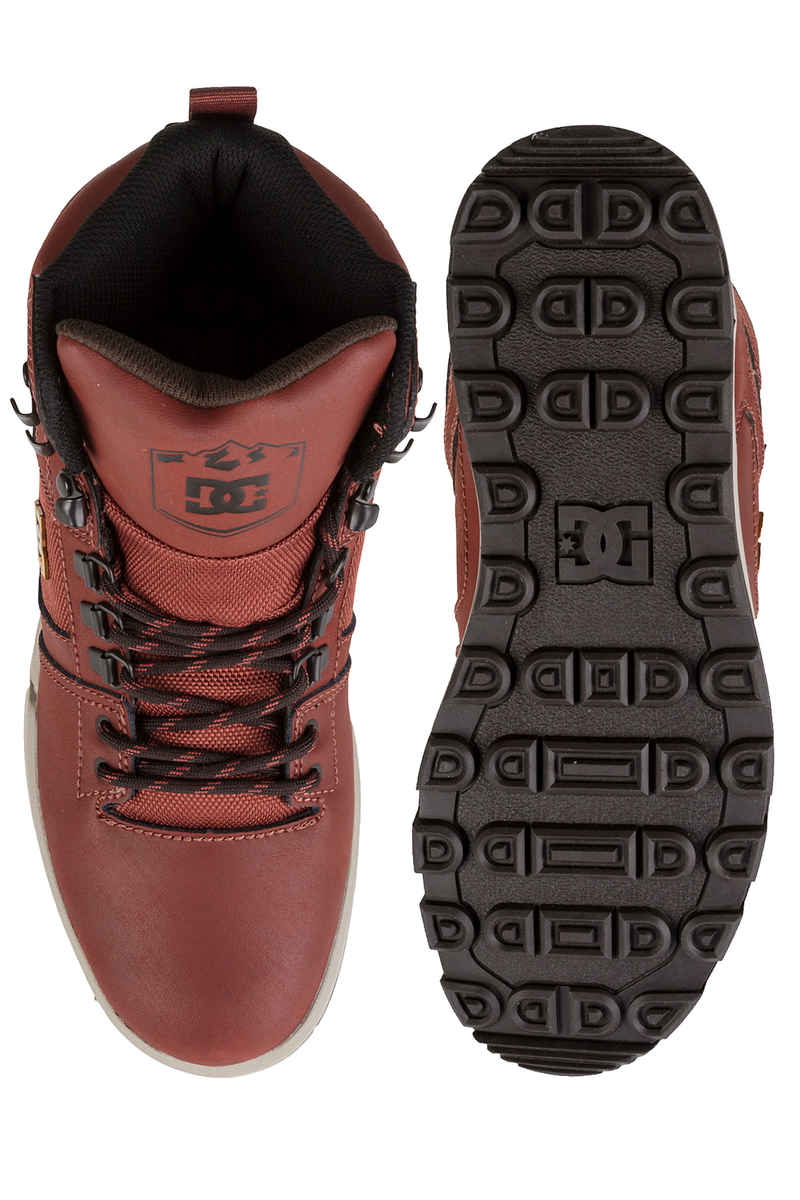 DC Spartan High WR Schuh (burnt henna white )