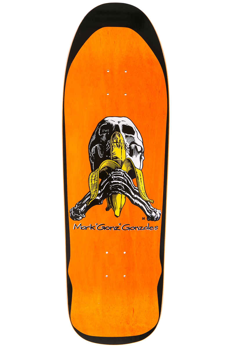 Blind Gonzales Skull And Banana Heritage Reissue 9.875" Deck (orange)