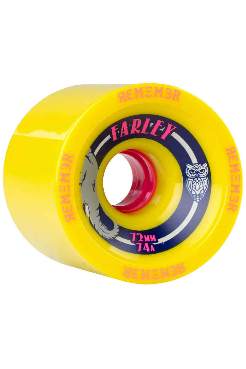 Remember The Farley 72mm 74A Roue (yellow) 4 Pack
