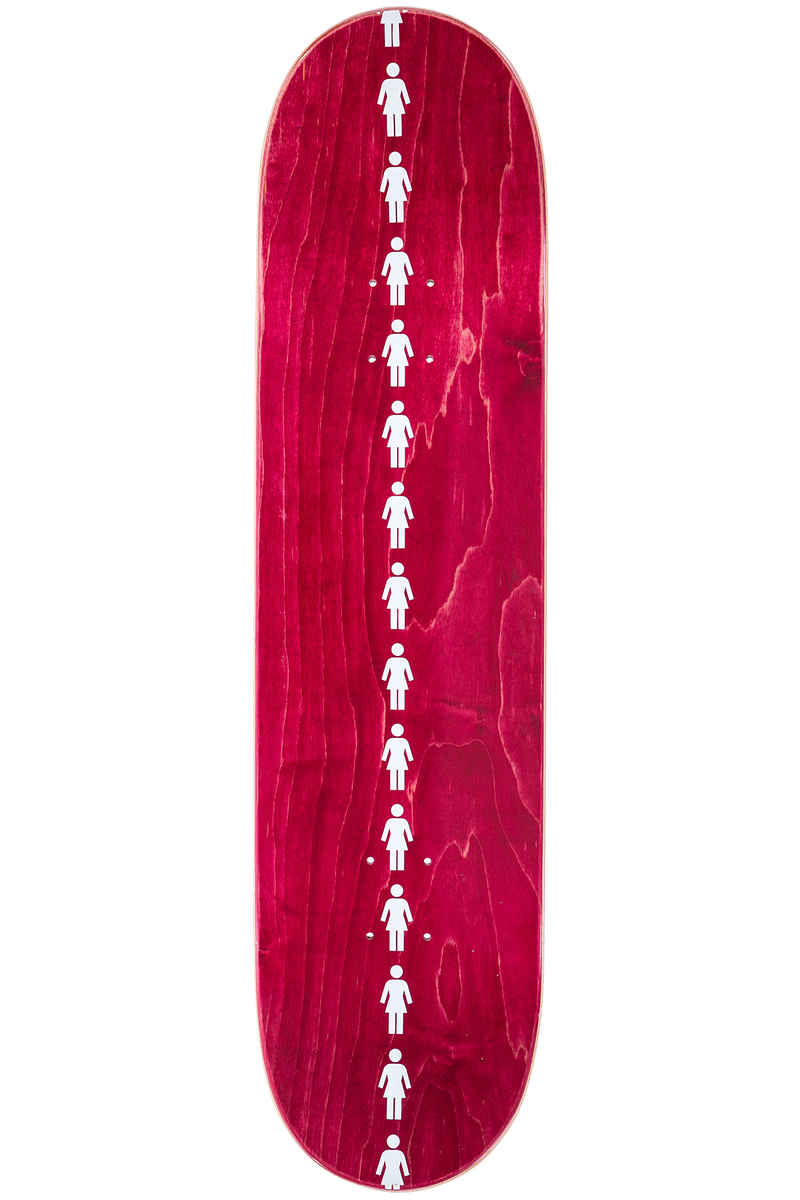 Girl Malto 93 Til 8.125" Deck (dark green)