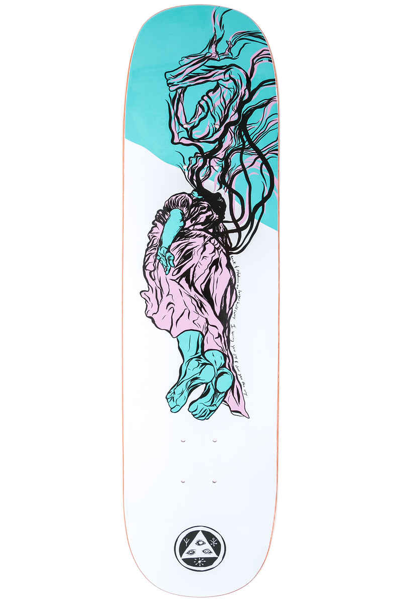 Welcome Transcend 8.125" Planche Skate (white)