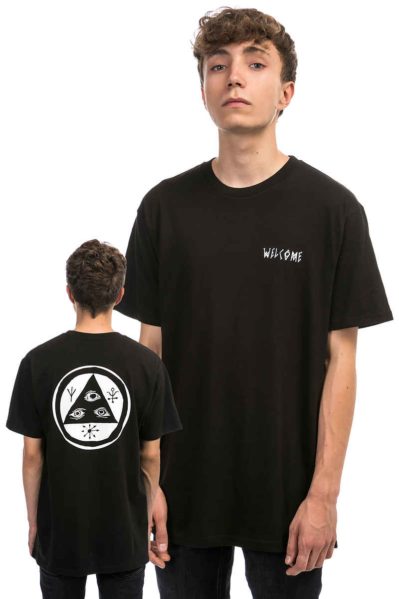 Welcome Talisman T-Shirt (black white)