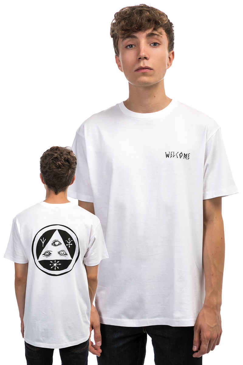 Welcome Talisman Camiseta (white black)