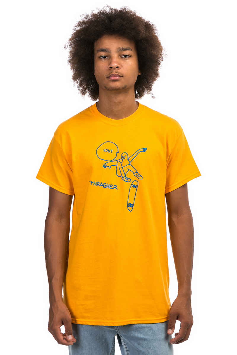 Thrasher KCUF T-Shirt (gold)