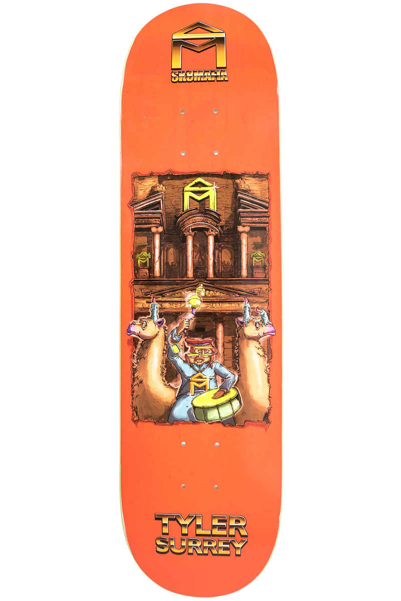 Sk8Mafia Surrey 7 Wonders 8.125" Planche Skate (orange)
