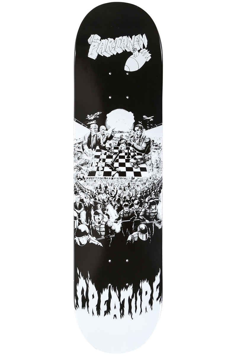Creature Partanen Checkerboard 8.3" Deck (black white)