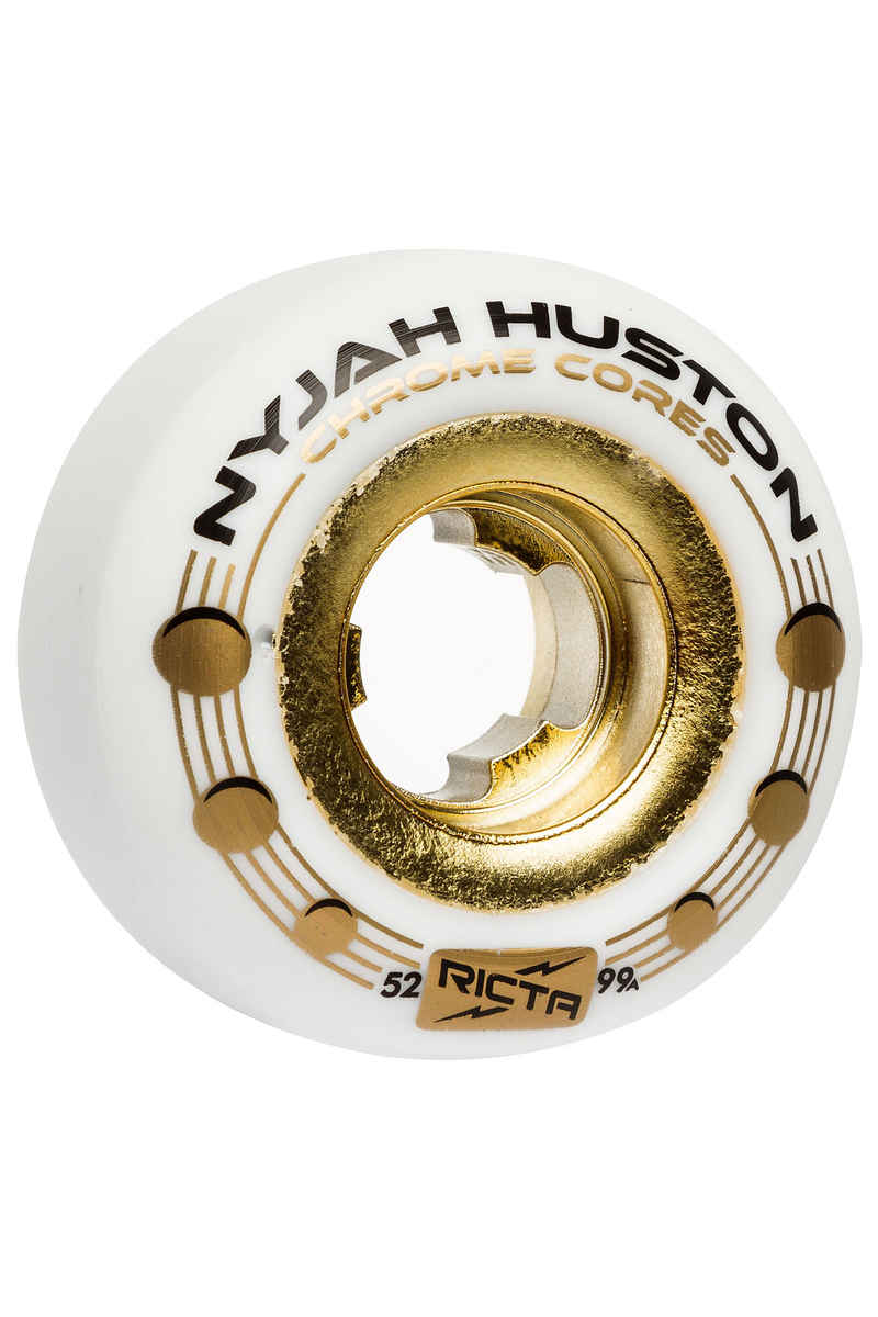 Ricta Huston Chrome Core Roue (white) 52mm 99A 4 Pack
