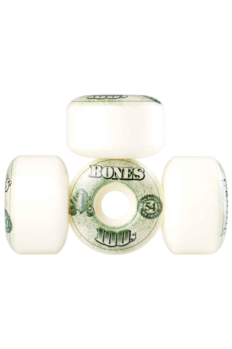 Bones 100's-OG #16 Rollen (white) 54mm 100A 4er Pack