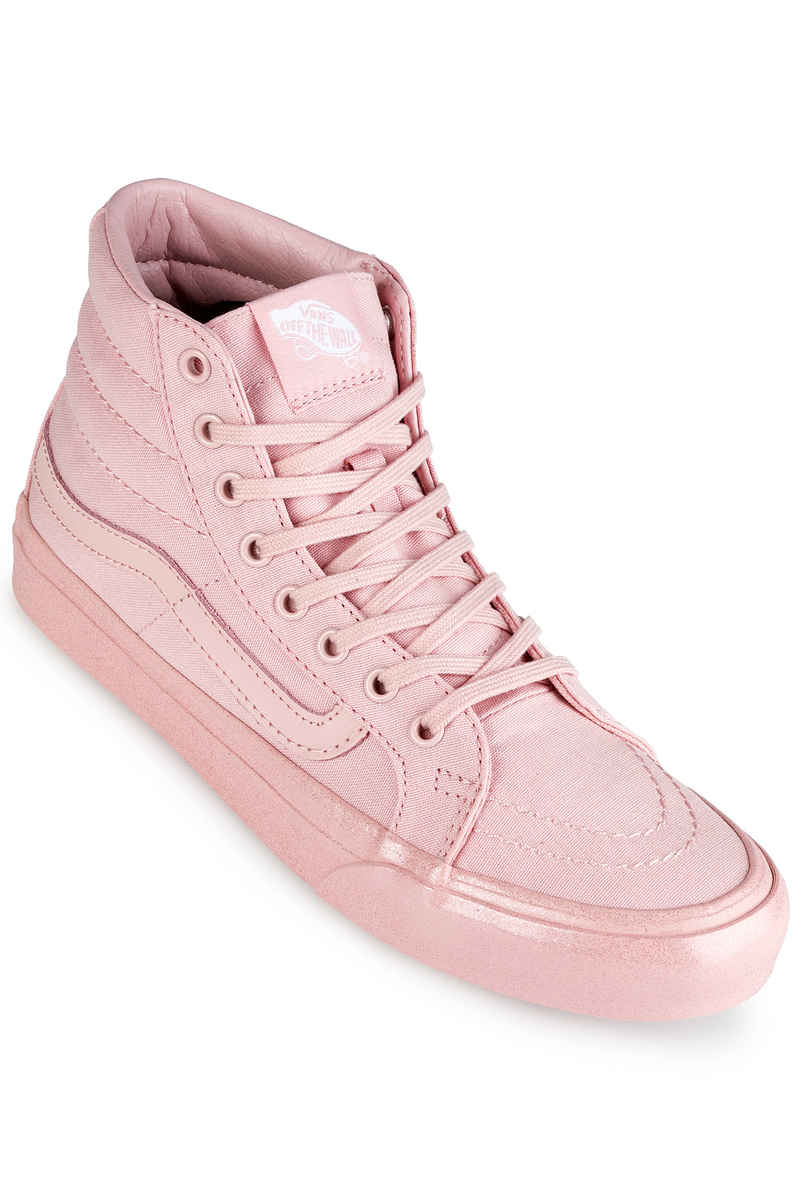 Vans Sk8-Hi Slim Zapatilla women (metallic glitter silver pink)