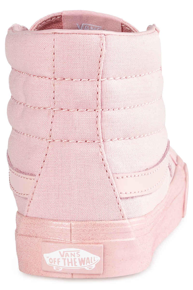 Vans Sk8-Hi Slim Zapatilla women (metallic glitter silver pink)