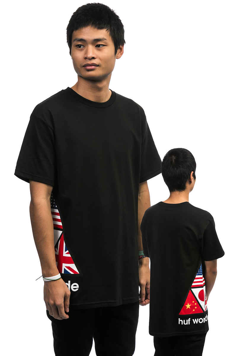 HUF Stadium Offsides T-Shirt (black)