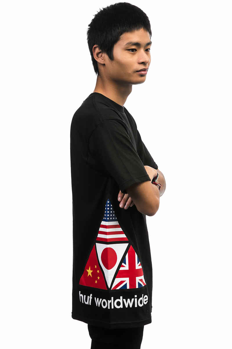 HUF Stadium Offsides T-Shirt (black)