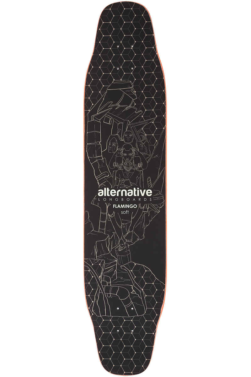 alternative Flamingo 41.73" (106cm) Longboard Deck 2017