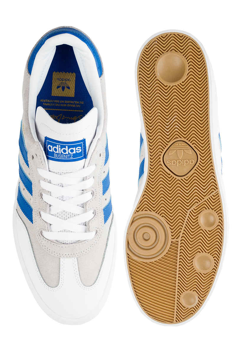 adidas Skateboarding Busenitz Vulc RX Zapatilla (white bluebird white)
