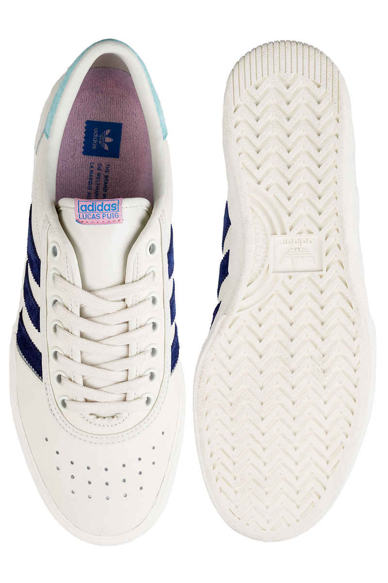 adidas x Hélas Lucas Premiere Shoes (white blue aqua)