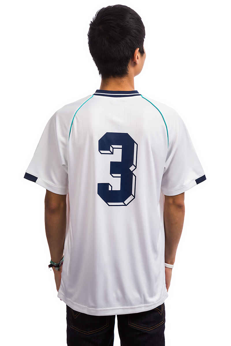 adidas Athleisure Jersey T-Shirt (white noble indigo green)