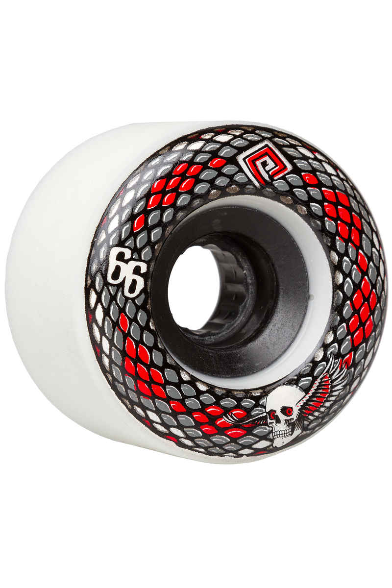 Powell-Peralta Snakes Roue (white) 4 Pack 66mm 75A