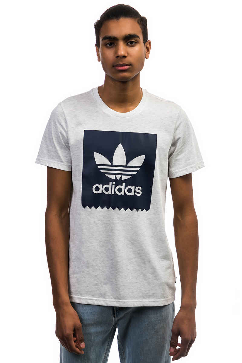 adidas Solid Blackbird T-Shirt (pale melange night indigo)
