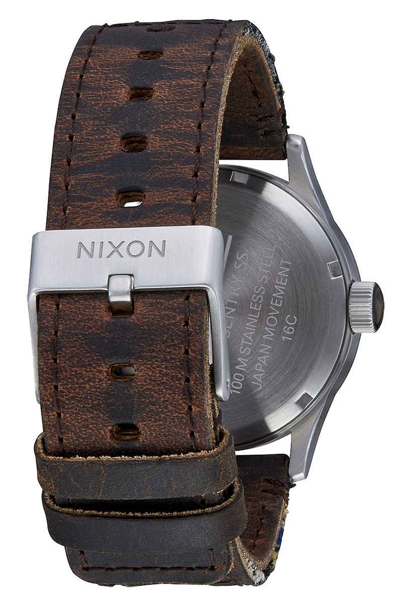 Nixon x Pendleton The Sentry Leather Orologio