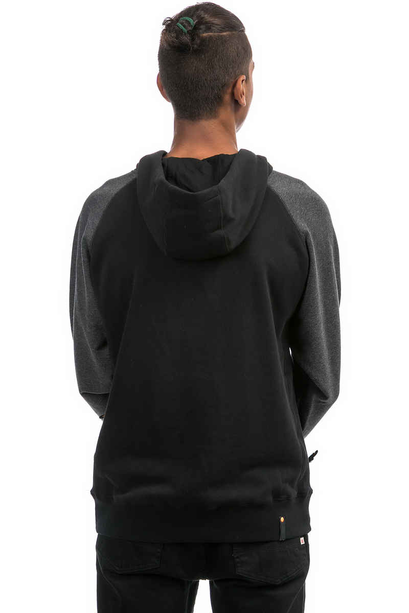 Santa Cruz Simple Dot Sudadera (black carbon melange)