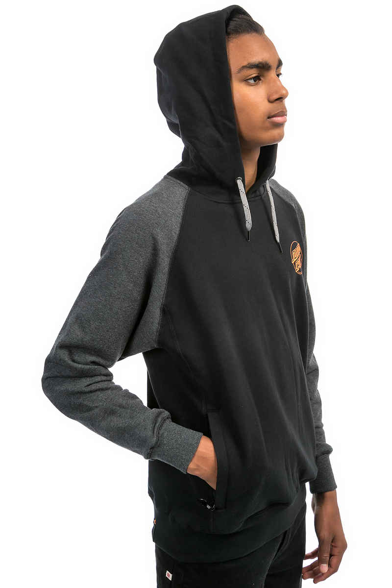 Santa Cruz Simple Dot Sudadera (black carbon melange)