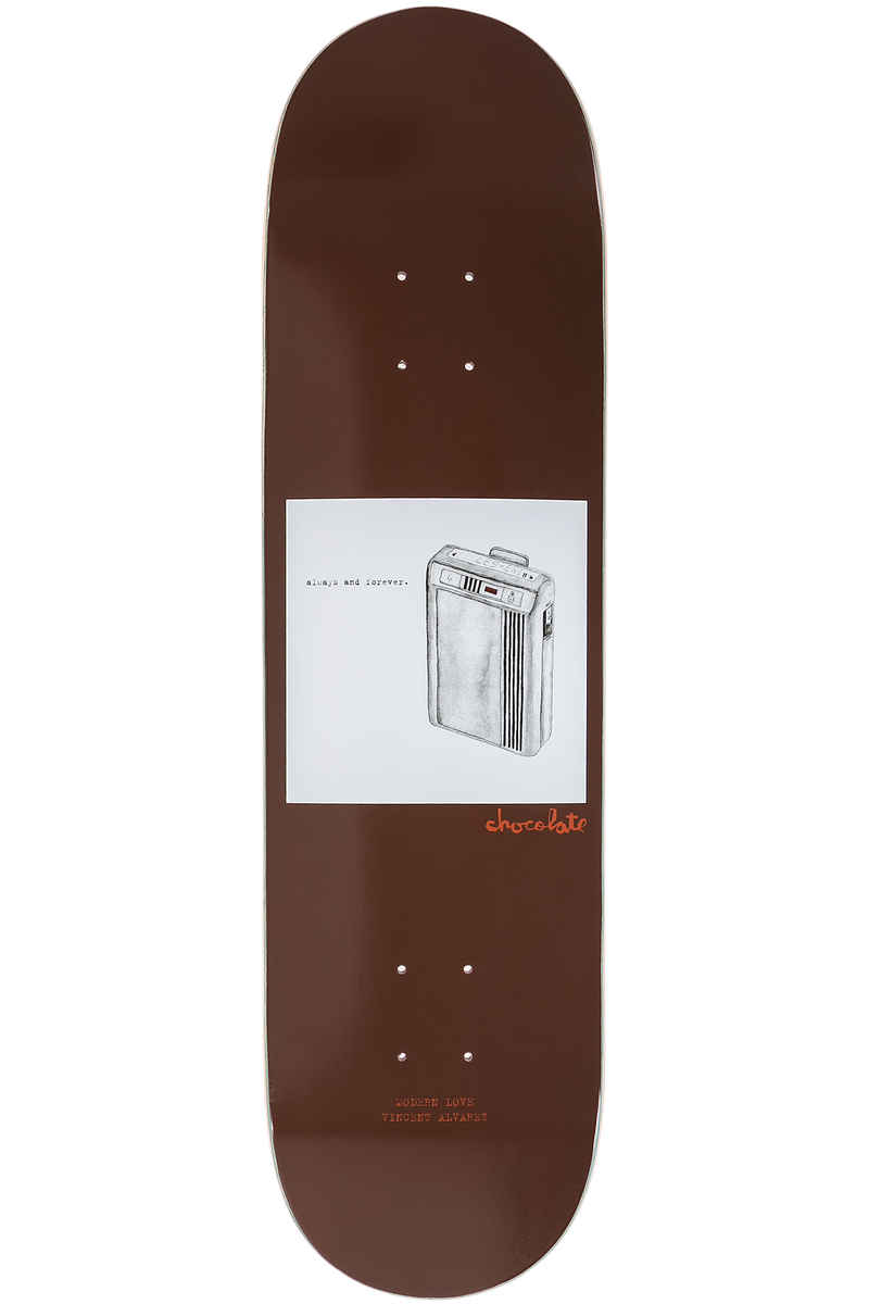 Chocolate Alvarez Modern Love 8.25" Deck (brown)