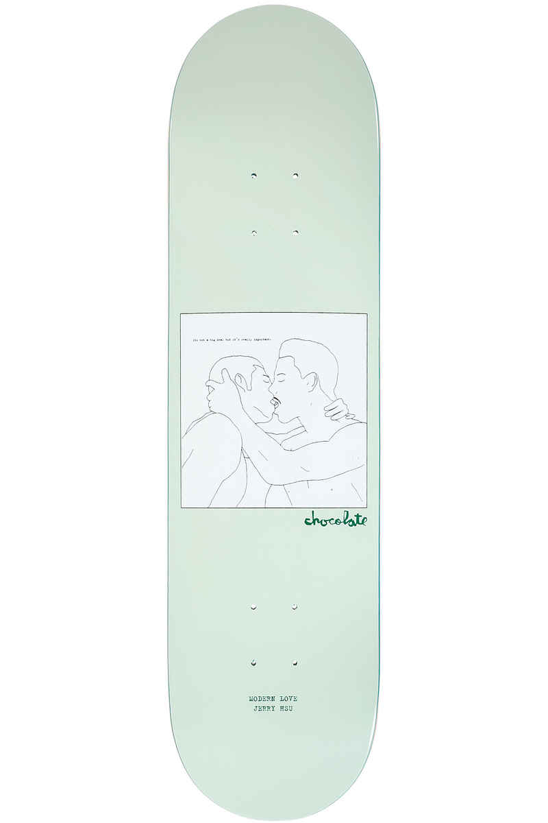 Chocolate Hsu Modern Love 8.375" Tabla (light green)