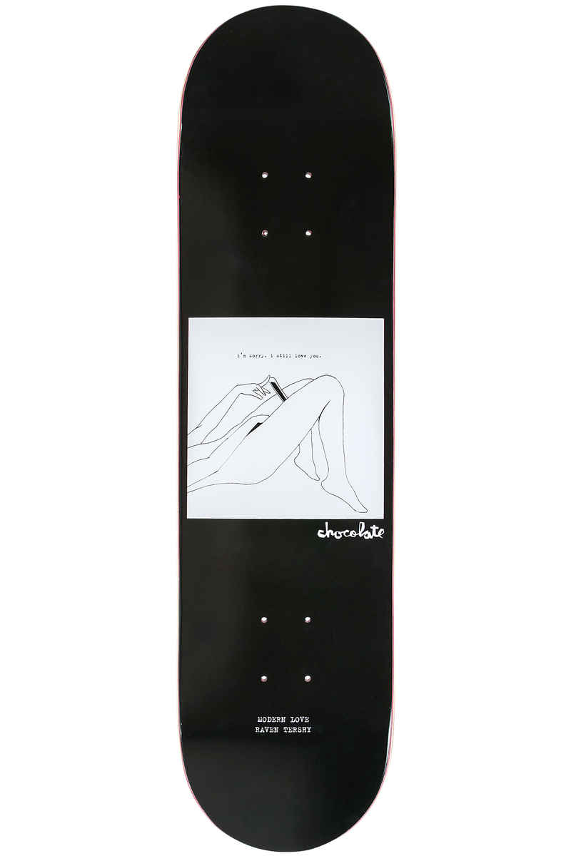 Chocolate Tershy Modern Love 8.25" Deck (black)