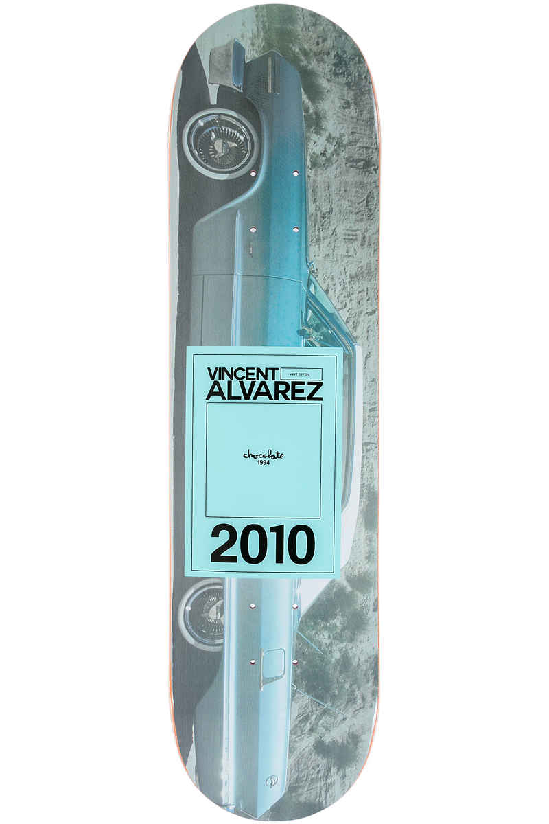 Chocolate Alvarez Inaugural 8" Deck (blue)
