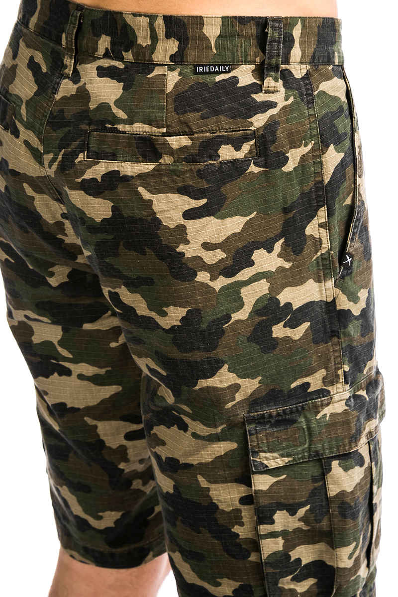 Iriedaily Ribcargo Shorts (camou olive)