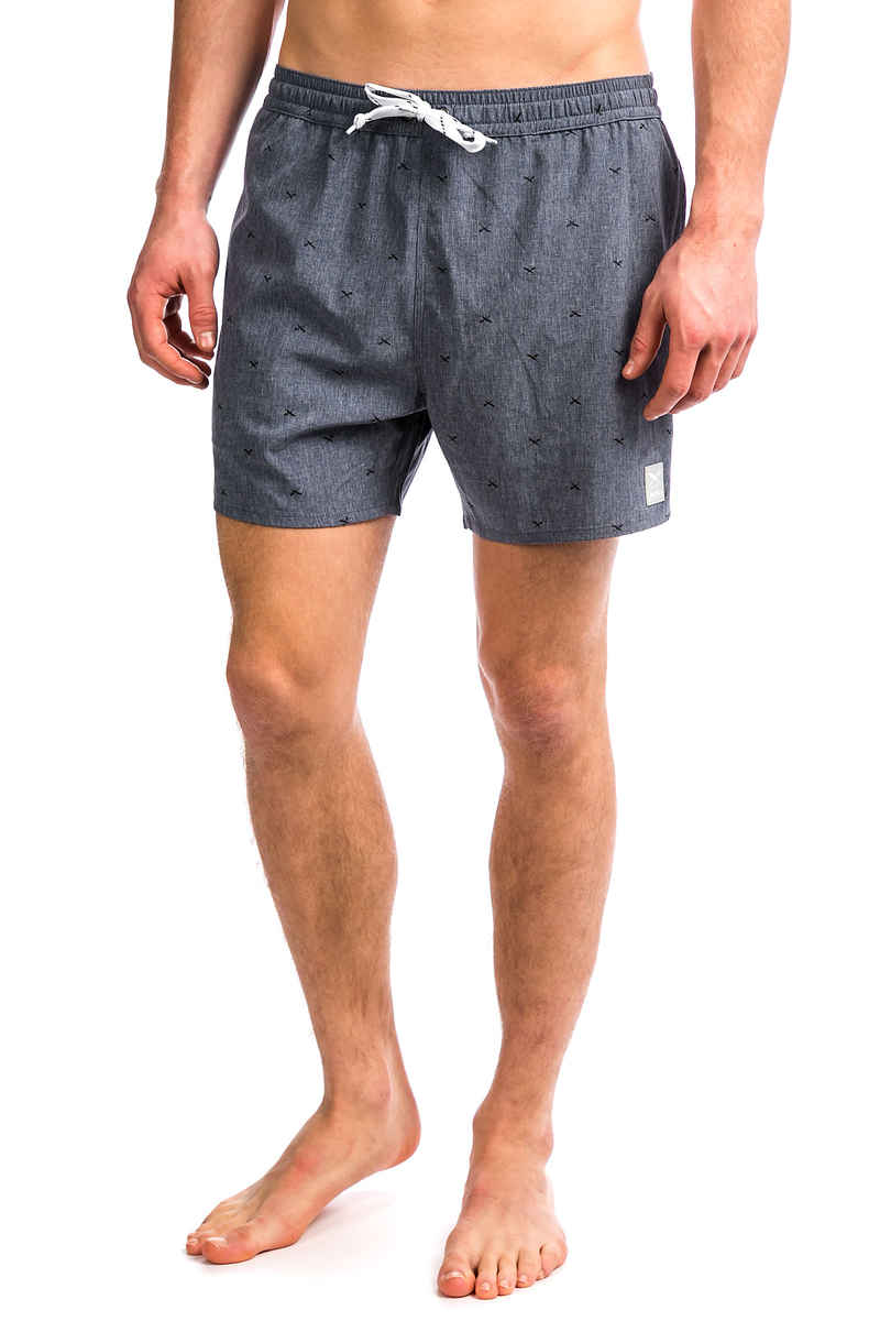 Iriedaily Flag x Swim 2 Bañadores 15" (navy melange)