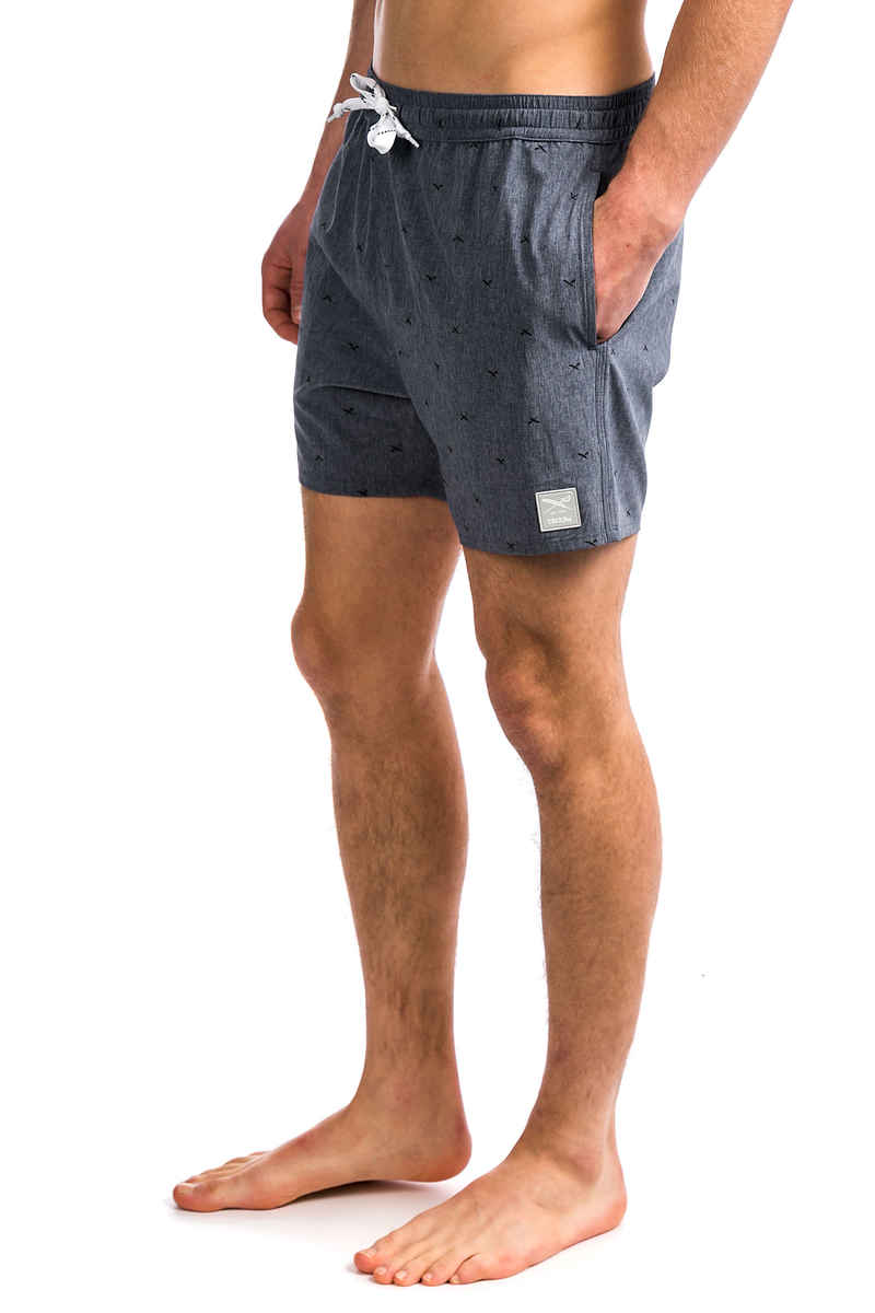 Iriedaily Flag x Swim 2 Bañadores 15" (navy melange)