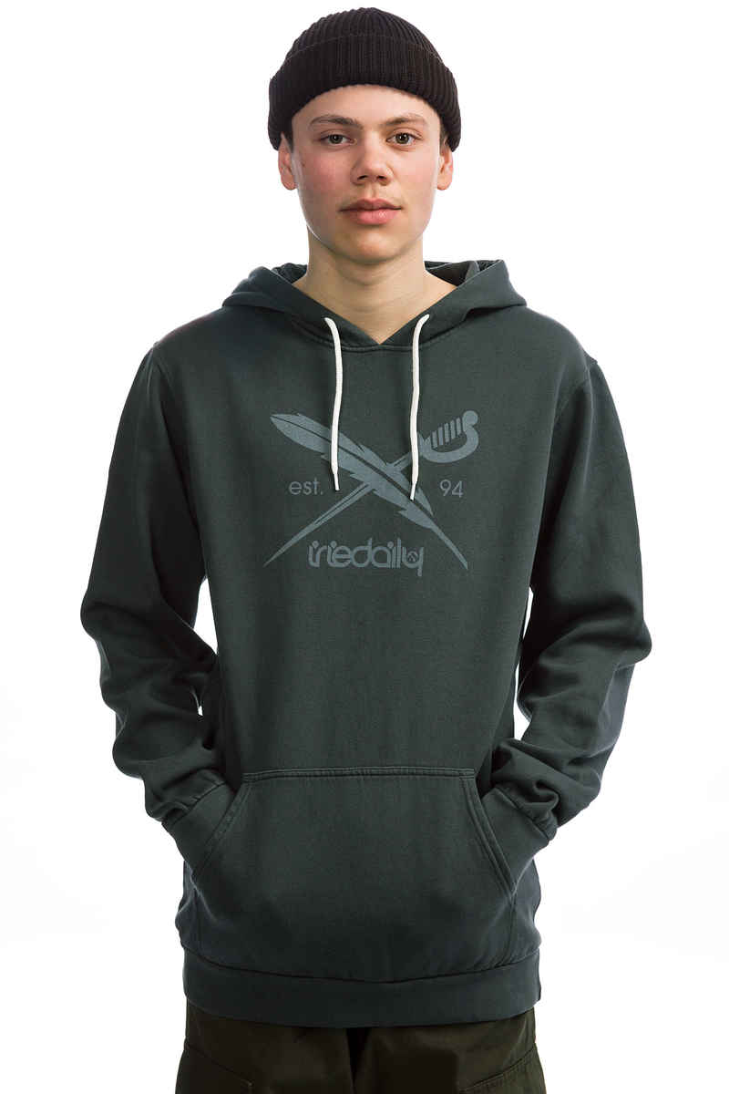 Iriedaily Dad Flag Hoodie (coal)