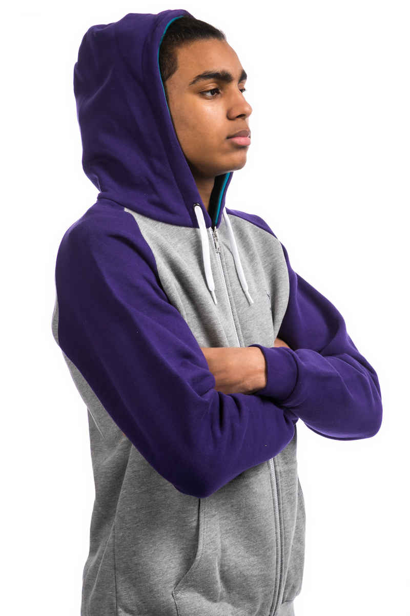 Iriedaily De College Zip-Hoodie (dark purple)