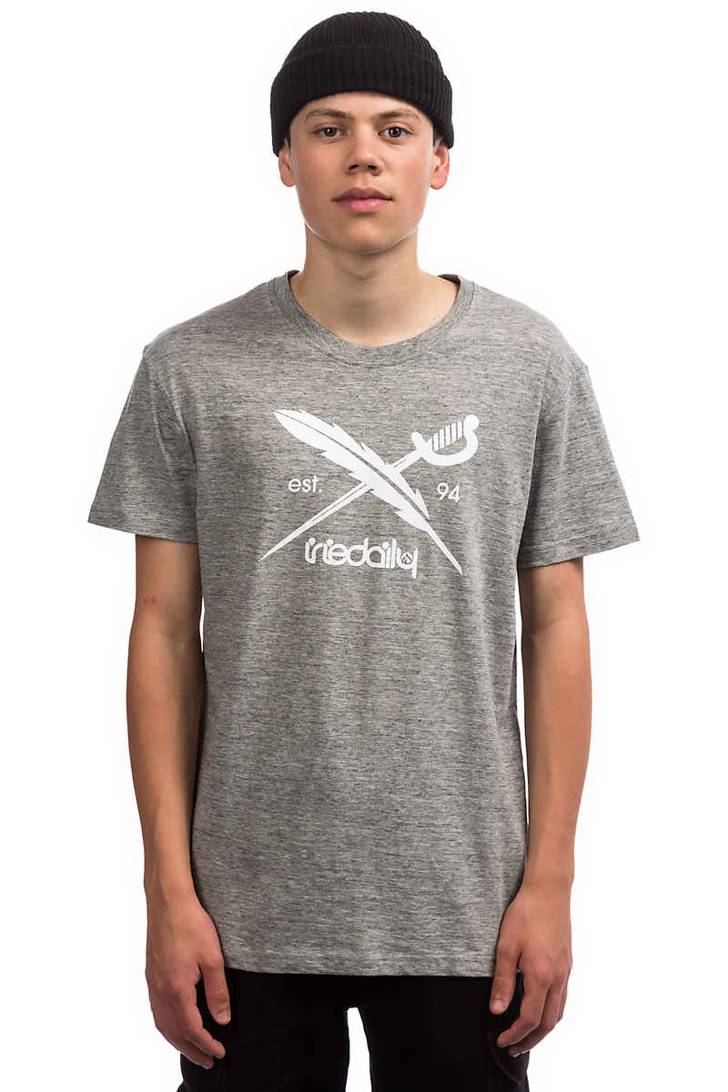 Iriedaily Chamisso Logo T-Shirt (grey melange)