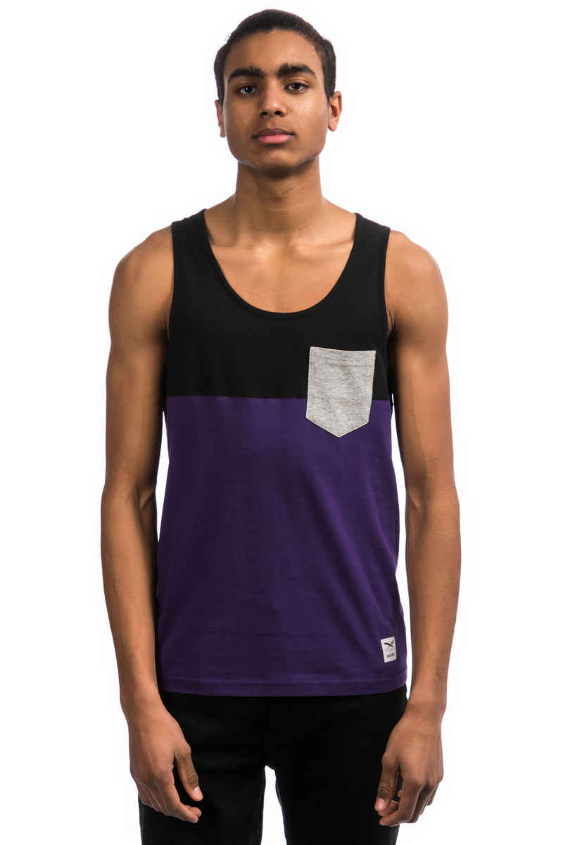 Iriedaily Block Pocket Camiseta de tirantes (deep purple)