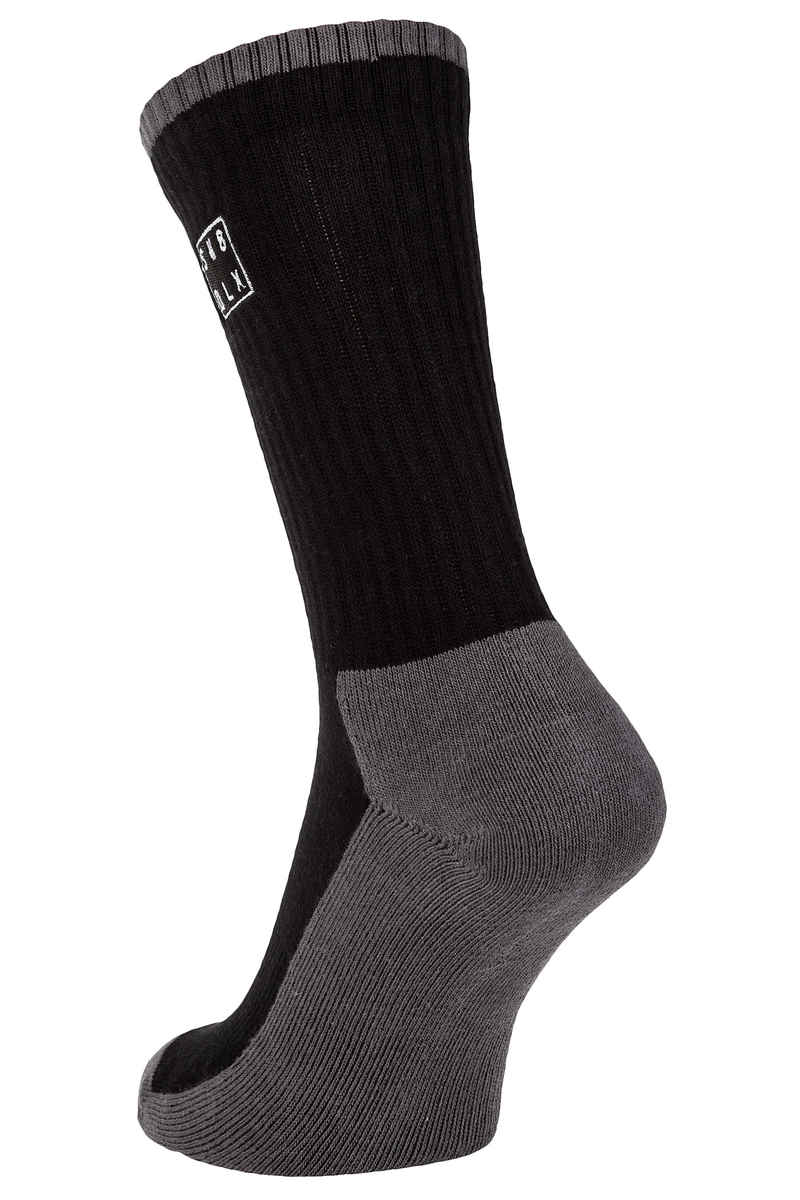 SK8DLX Square Socks US 6-13 (black)