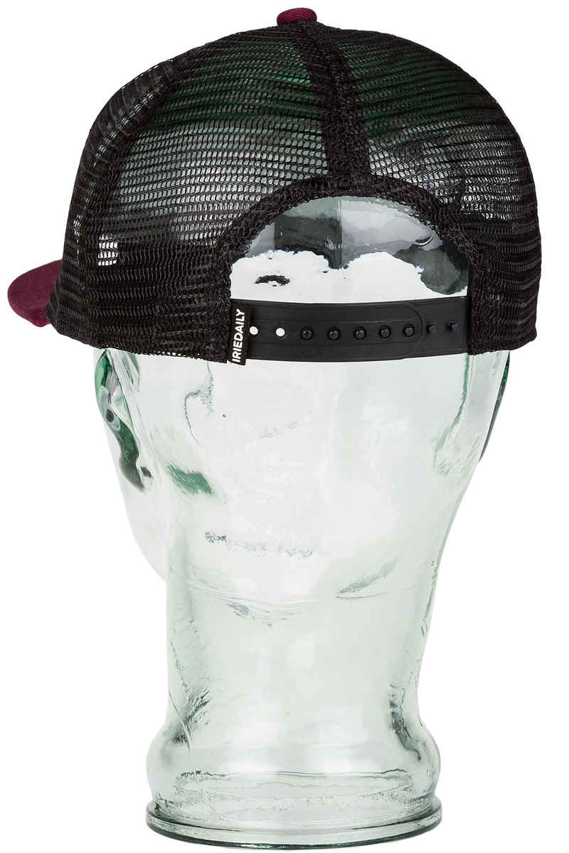 Iriedaily City Trucker Gorra (red wine)