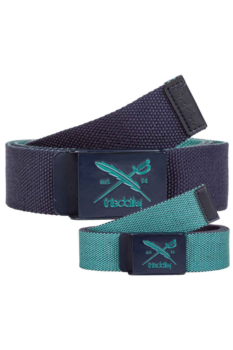 Iriedaily Flip The Side Belt reversible (marine)