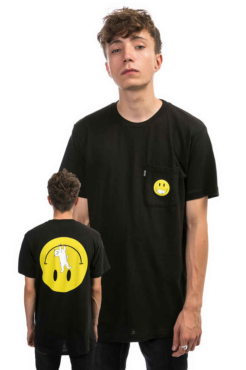 RIPNDIP Everything'll Be OK Pocket Camiseta (black)